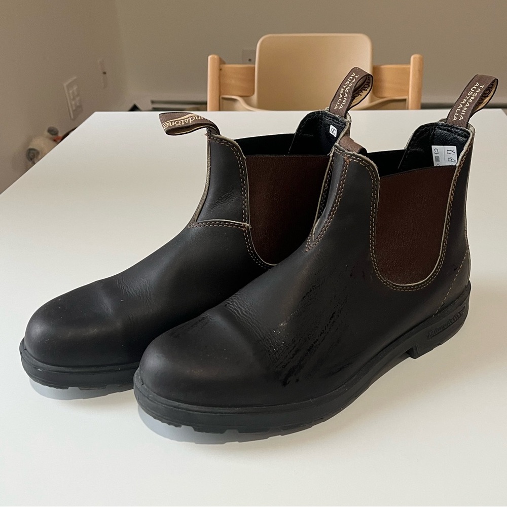 Blundstone Black Chelsea Boots 10.5